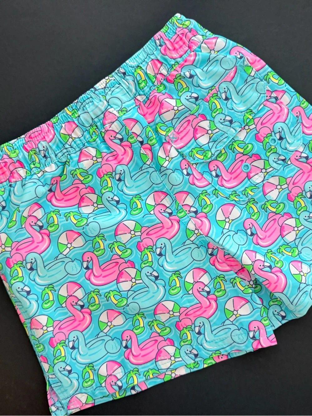 Vineyard Vines Boys Pool Daze Chappy Swim Trunks